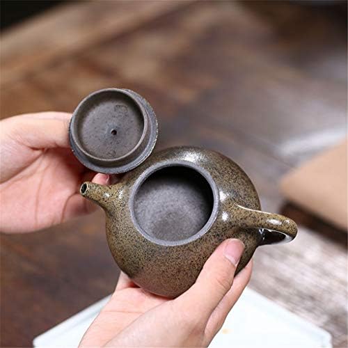 Wionc רטרו סיר תה סגול סגול אבן סקופ קומפוטות תה בעבודת יד Setkettle 200ml Kung Fu Tea