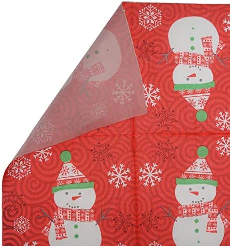 ZELERDO 160 חלקים מפיות לחג המולד מפיות קוקטייל חד פעמיות מפיות נייר מפיות דקורטיביות לחופשות