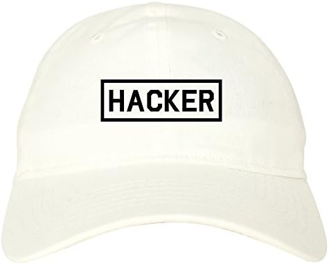 מלכי ניו יורק האקר מתכנת מחשב גברים כובע בייסבול כובע אבא