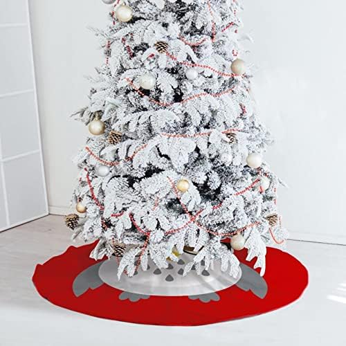 חצאית עץ חג המולד של ינשוף חמוד וינטג 'קישוטי חג המולד קישוטים לחג המולד למסיבת השנה החדשה לחג