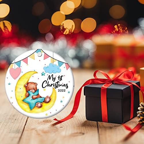 בייביס קישוט חג המולד הראשון 2022 לקישוט הבית החדש 2022 קישוטים לעץ חג המולד בית מתנות לתינוקות