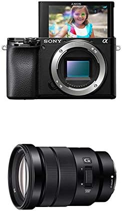 Sony Alpha A6100 מצלמה ללא מראה + Sony SELP18105G E PZ 18-105 ממ F4 G OSS
