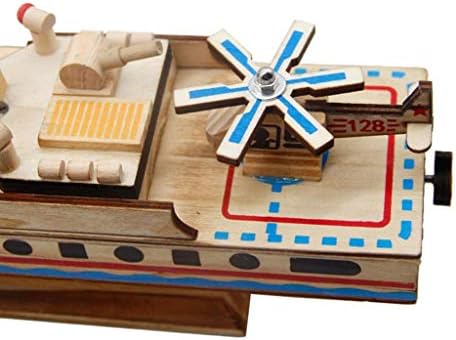 זצ'אן מעץ עץ מטוסי מוביל צעצועים מלאכתית קופסא מוזיקלית צעצועים חינוכיים קישוטי ילדים מתנה לילדים