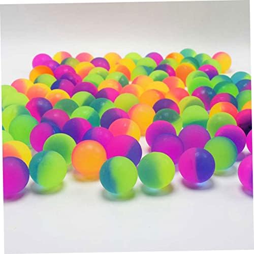 כדורים קופצניים של Kisangel 25 יחידות לילדים פרסי משחק הקלה על גומי לילדים לבריכה מתנה מענגים גבוהים צעצועים קופצים