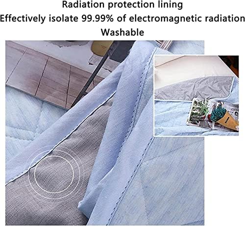 Yilefu emf אנטי-קרינה סדין מיטה בהריון מגן קרינת קרינה 5G הגנה על יולדות תיק תינוקות רך ונושם