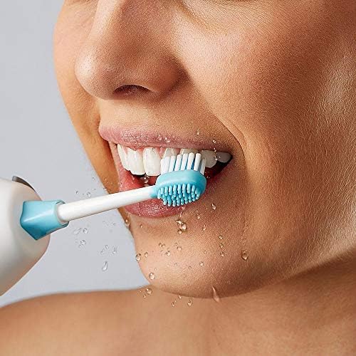 מקלחת שיניים השקיה יחיד ראש מברשת שיניים חבילת אבזר, החלפת מברשת שיניים ראשי אחרים מים פיק אביזרים,