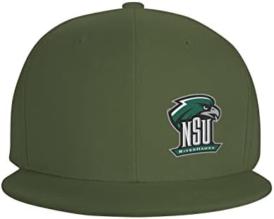 פרנדוק צפון מזרח מדינת אוניברסיטת לוגו כובעים לגברים & מגבר; נשים שטוח ביל ברים מתכוונן גודל בייסבול
