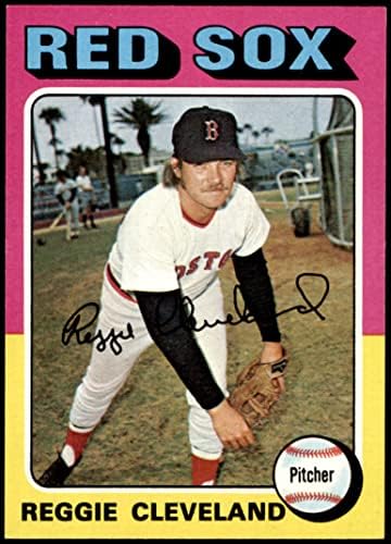 1975 Topps 32 רג'י קליבלנד בוסטון רד סוקס NM/MT Red Sox