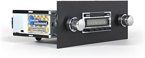 AutoSound מותאם אישית USA-230 ב- Dash AM/FM 40, כסף