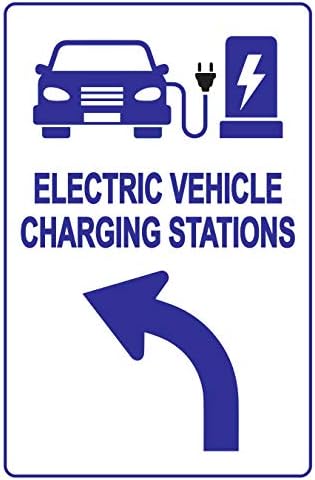 שלט תחנת טעינה לרכב חשמלי-כיוון לתחנת טעינה של EV, עיצוב חי בתוספת הגנה על UV כדי להימשך זמן רב יותר, נטול