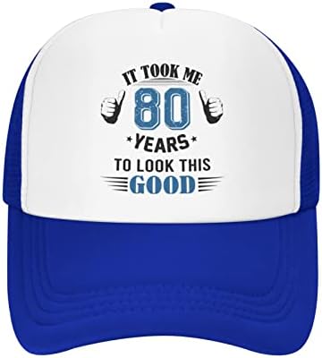 לקח לי 80 שנה לחפש מתנות יום הולדת 80 טובות זה רשת אבא כובע בייסבול משאית משאית יוניסקס מתכווננת