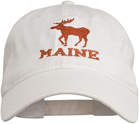 e4hats.com מיין מדינת איילים רקום כובע צבוע
