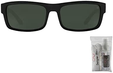 משקפי שמש של מלבן מלבן ריגול לייט לגברים + צרור עם מעצב IWEAR ערכת משקפי חינם