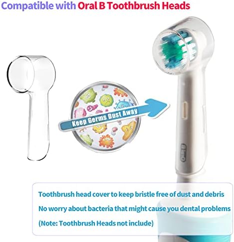 12 יחידות ראש מברשת שיניים לשימוש חוזר תואם לראשי מברשת שיניים חשמלית אוראלית לצחצוח ואחסון בריאים טובים יותר