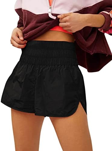 מכנסיים קצרים לנשים לקיץ טרקלין מזדמן נוח בצבע טהור מכנסי חוף קצרים חוף מכנסיים קצרים מותניים גדולים