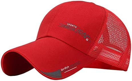יוניסקס כובעי התאמה מתכווננים כובעי משאיות לריצת כובע בייסבול רשת כובעי חוץ חיצוניים לנשים גברים