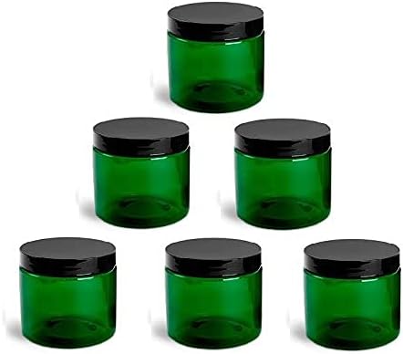 כמות 30-4 גרם מיכל פלסטיק ירוק כובע שחור