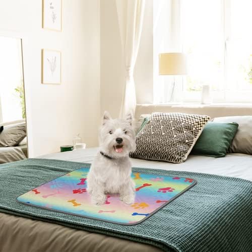 Victree רחיץ רחיץ כרית פיפי לשימוש חוזר לכלבים - אילוף כרית גורים באדי סיר - שטיחי חיות מחמד של כלבים לא עמידים