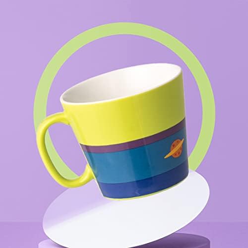 Miniso Pixar Alien Collection ספל קרמיקה עם מכסה 430 מל כוס תה למשרד ולבית