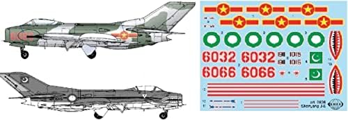 72923 1/72 צפון וייטנאמי חיל אוויר י - 6 שניאנג קולי מטוס קרב פלסטיק דגם