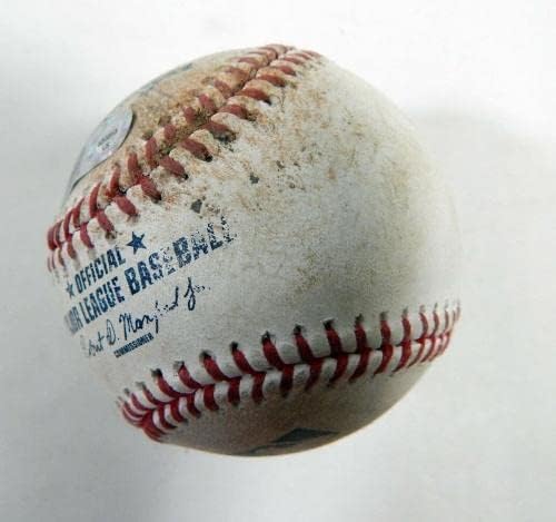2021 וושינגטון אזרחי קולורדו רוקיס משחק נעשה שימוש בייסבול טפיה רומרו - משחק בייסבול משומש