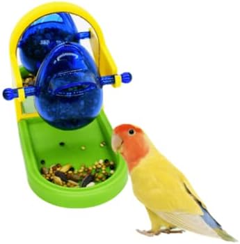 צעצוע אינטליגנציה של ציפורים, צעצוע מזין תוכי מספק אימונים מהנים שדלף פריטי מזון בודגי קוקטיאל