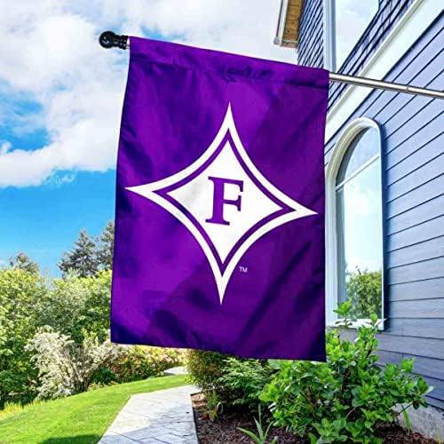 דגל הבית של אוניברסיטת פורמן עם סט מוט דגל