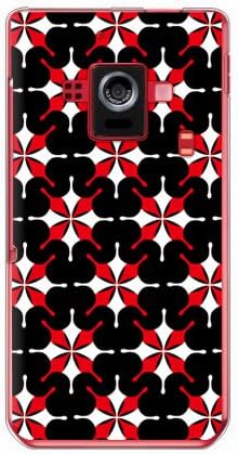 עור שני Mhak Sun Black x אדום / עבור AQUOS טלפון ZETA SH-02E / DOCOMO DSH02E-PCCL-298-Y374