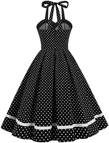 שמלת אופנה שנות ה -50 לנשים קוקטייל וינטג