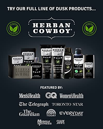 Herban Cowboy Bar Soap Dusk - 5 גרם, סבון בר גברים, טבעוני מוסמך