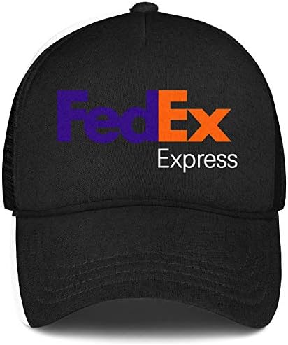 Aoaoaouv גברים Unisex מתכוונן fedex-express-logo-symbol-baseball כובע נושם כובע שטוח