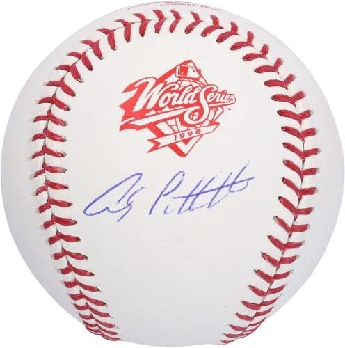 אנדי פיטיט ניו יורק ינקי חתימה משנת 1998 סדרת העולם בייסבול - בייסבול חתימה