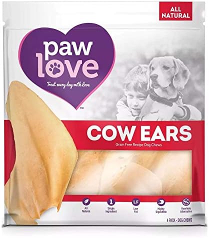אוזני פרה של Pawlove, 4 ספירה, חבילה של 1