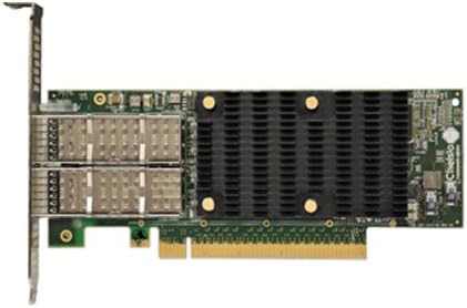 Chelsio Communications T62100-SO-CR 2-Port 40/50/100GBE מתאם שרת פרופיל נמוך מתאם, PCI-E X16 GEN 3,