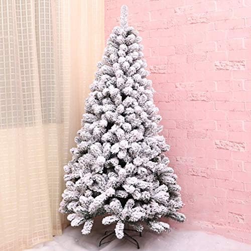 Caixin שלג נוהר עץ חג המולד מלאכותי עץ אשוח צירים, קישוט חג המולד של חג המולד פרימיום ידידותי לסביבה