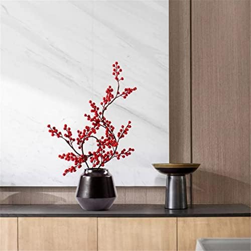 Ldchnh Bonsai קישוט שולחן תה כניסה למלון הון אדום קישוט לאמנות פרחי פרחים