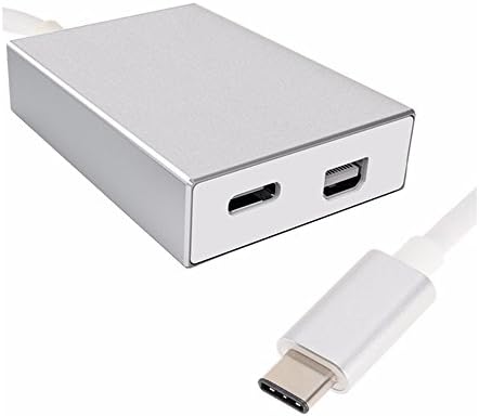 USB-C USB 3.1 סוג C ל- MINI DisplayPort DP USB UTG USB-C מתאם מטען נשי למחשב נייד