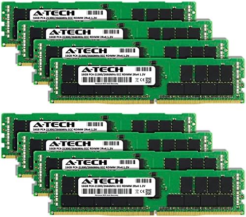 A-Tech 128GB ערכת זיכרון זיכרון זיכרון עבור Supermicro SSG-6049P-E1CR45L-DDR4 2666MHz PC4-21300 ECC רשום RDIMM