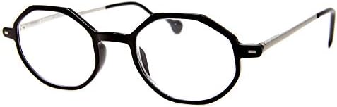 A.J. משקפי משקפי משקפי מורגן סקרנים עגול