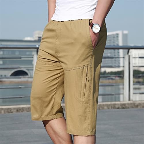 מכנסיים קצרים של מכנסיים קצרים של רוכסן אופנה בחוץ מכנסי כיס מכנסיים ספורט מכנסיים מזדמנים מכנסיים
