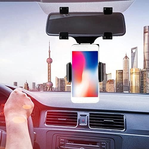 מציג רכב אחורי מחזיק טלפון 360 מעלות סיבוב רכב מחזיק טלפון לרוב הטלפונים הסלולריים