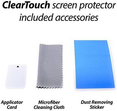 מגן מסך BoxWave התואם ל- Dell Inspiron 15-ClearTouch אנטי-גלגול, אנטי אצבע מטפיל סיד עור עבור Dell Inspiron 15