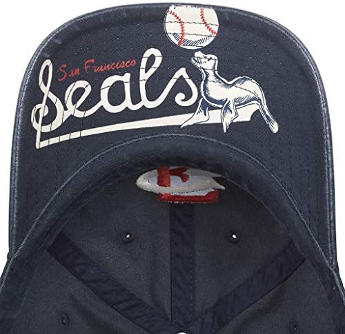 אמריקאי מחט קטין ליגת בייסבול חדש רגלין שטף נמושה מתכוונן כובע