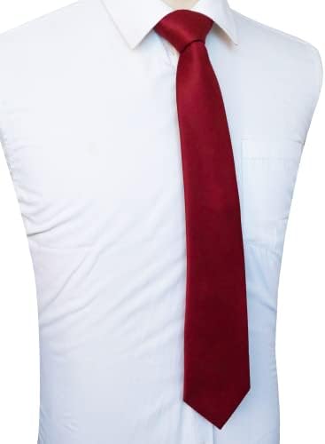ג ' מיג ' ינס עניבה בצבע אחיד עניבה לגברים לעסקים וחתונה