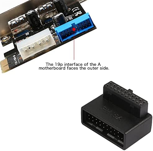 Shanfeilu USB 3.0 90 מעלות מתאם לוח אם