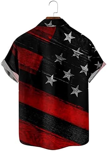BMISEGM חולצות שחייה בקיץ לגברים דגל יום העצמאות