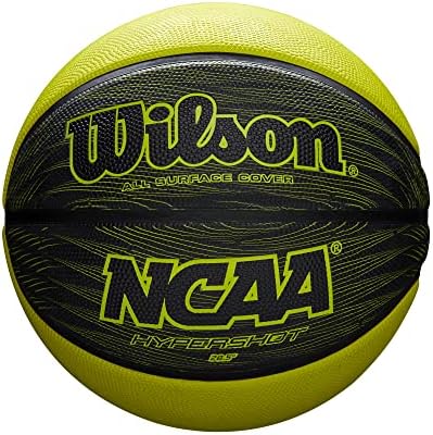 כדורסל היפר-שוט של וילסון-מידה 6 - 28.5, שחור / ליים