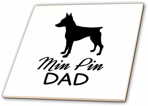 3דרוז ג 'אנה סלאק מעצבת כלבים-מיני פין כלב אבא-פינצ' ר מיניאטורי-אריחים