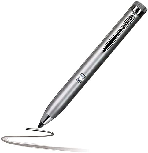 עט חרטה דיגיטלי של Broonel Silver Point Digital Active - תואם ל- Asus Zenbook 14 OLED UX3402ZA -KM020W 14