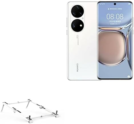 עמדת גלי תיבה ותואמת תואם ל- Huawei P50 Pro - Pocket Aluminum Stand 3 -in -1, נייד, עמדת צפייה במולטי זווית